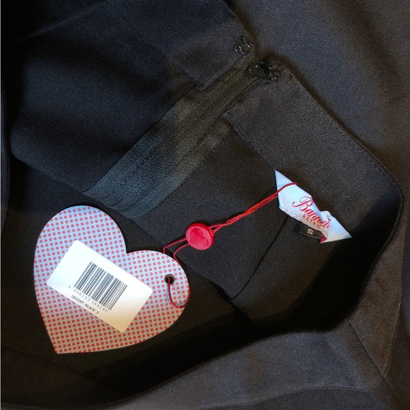 Small NWT Embroidered Cat Skirt Retro Dark Academia ModCloth lk Miss Patina - Picture 8 of 8